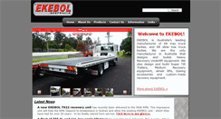 Desktop Screenshot of ekebol.com