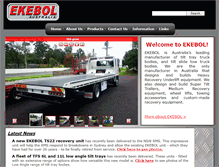 Tablet Screenshot of ekebol.com